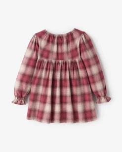 Roots Toddler Girls Plaid Babydoll Dress*Kids Dresses
