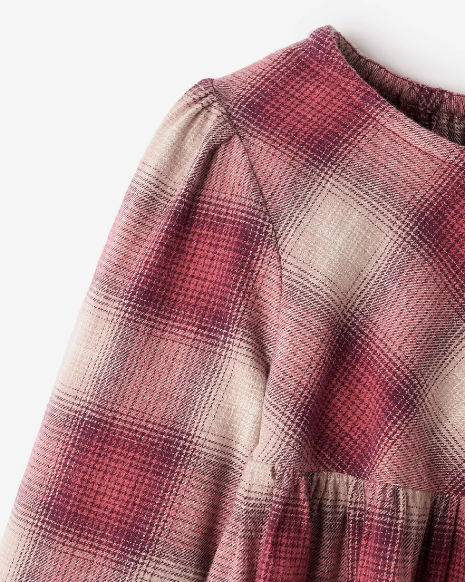 Roots Toddler Girls Plaid Babydoll Dress*Kids Dresses