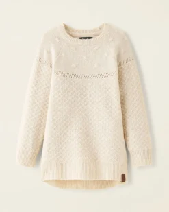 Roots Toddler Girls Pom Pom Sweater Dress*Kids Dresses