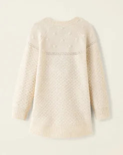 Roots Toddler Girls Pom Pom Sweater Dress*Kids Dresses