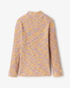 Roots Toddler Girls Space Dye Mock Neck Top*Kids Activewear|Tops