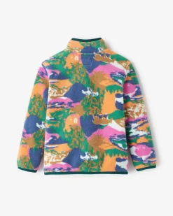 Roots Toddler Microfleece Half Zip Stein*Kids Jackets & Outerwear