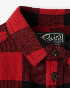 Roots Toddler Park Plaid Shirt*Kids Tops