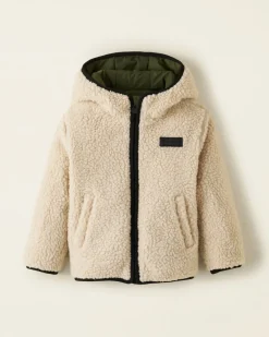 Roots Toddler Reversible Shearling Fleece Jacket*Kids Jackets & Outerwear