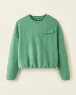 Roots Trail Fleece Relaxed Crew Sweatshirt*Women Sweatshirts & Sweatpants