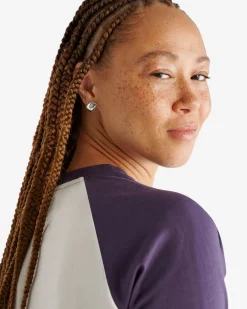 Roots Womens Cooper Plaid Long Sleeve T-Shirt*Women T-Shirts & Graphic Tees|Pajamas & Lounge Sets