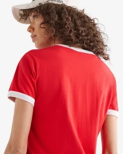 Roots Womens Northern Athletics Ringer T-shirt*Women T-Shirts & Graphic Tees