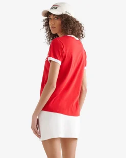 Roots Womens Northern Athletics Ringer T-shirt*Women T-Shirts & Graphic Tees