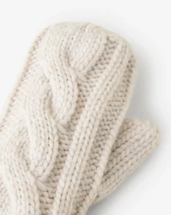 Roots Womens Olivia Cable Mitten*Women Gloves