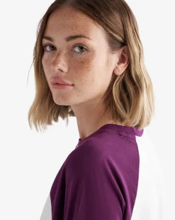 Roots Womens Organic Cooper Baseball T-shirt*Women T-Shirts & Graphic Tees