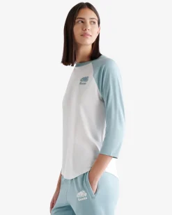 Roots Womens Organic Cooper Baseball T-Shirt*Women T-Shirts & Graphic Tees