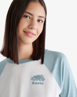 Roots Womens Organic Cooper Baseball T-Shirt*Women T-Shirts & Graphic Tees