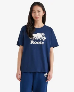 Roots Womens Organic Relaxed Cooper T-shirt*Women T-Shirts & Graphic Tees