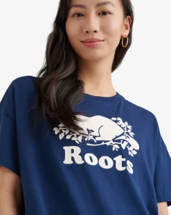 Roots Womens Organic Relaxed Cooper T-shirt*Women T-Shirts & Graphic Tees