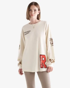 Roots Womens Outdoor Guild Long Sleeve T-Shirt*Women T-Shirts & Graphic Tees