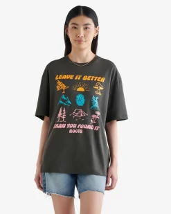 Roots Womens Positive Vibes Relaxed T-shirt*Women T-Shirts & Graphic Tees