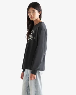 Roots Womens Signature Long Sleeve T-Shirt*Women T-Shirts & Graphic Tees