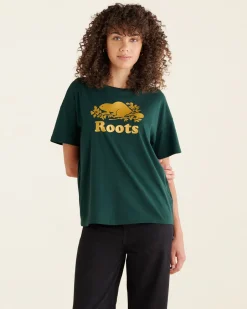 Roots Womens 50th Cooper Relaxed T-shirt*Women T-Shirts & Graphic Tees