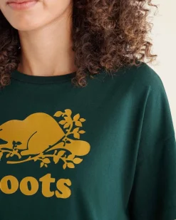 Roots Womens 50th Cooper Relaxed T-shirt*Women T-Shirts & Graphic Tees