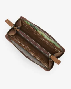 Roots Zip Around Clutch Tribe*Women Wallets|Wallets